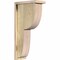 Ekena Millwork Crestline Rough Sawn Corbel w/Backplate, Douglas Fir, 6"W x 12"D x 24"H COR06X12X24CRE01RDF - alternate 1